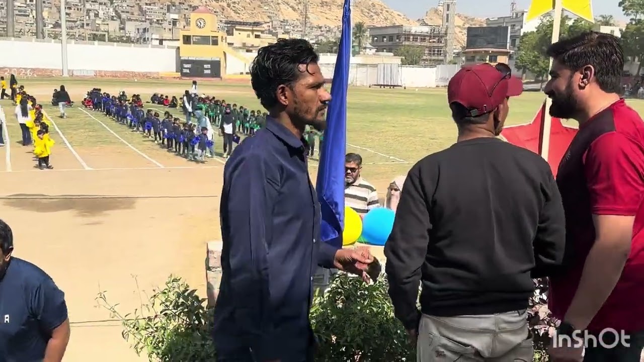 At  Asgher Ali shah stadium.