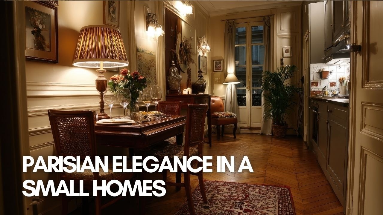 Parisian Elegance in a Small Home | Home Decor Tips for Romantic, Timeless Style