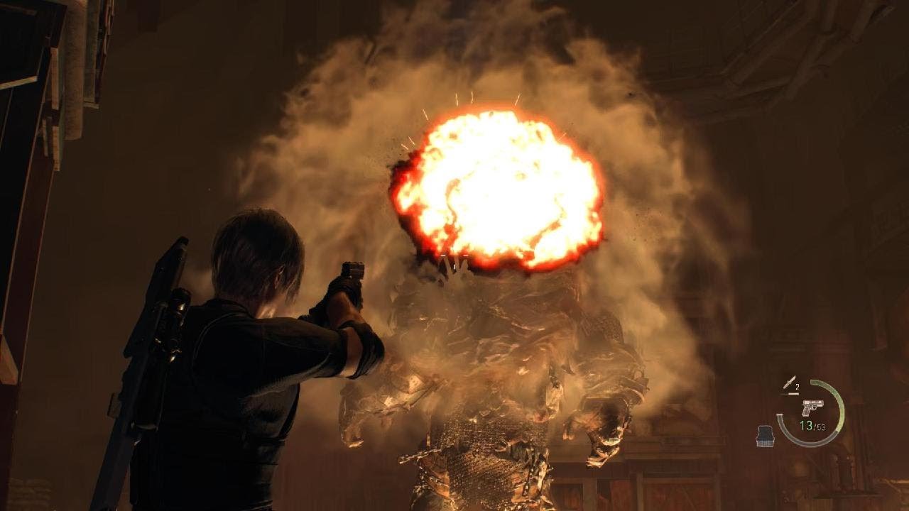 Resident Evil 4:  Two Giants Fight