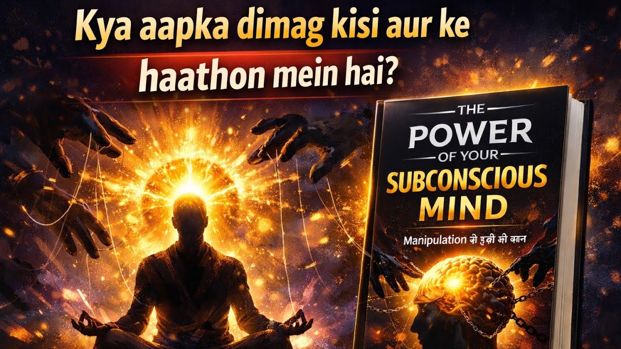 Kya Apka Dimag Kisi Aur Ke Haathon Main Hai | The Art of Manipulation| Book Summarry| Book ki Baat 📚