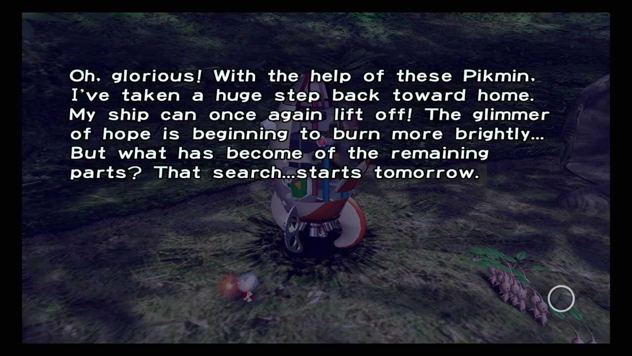 Pikmin - The Impact Site Ship Parts