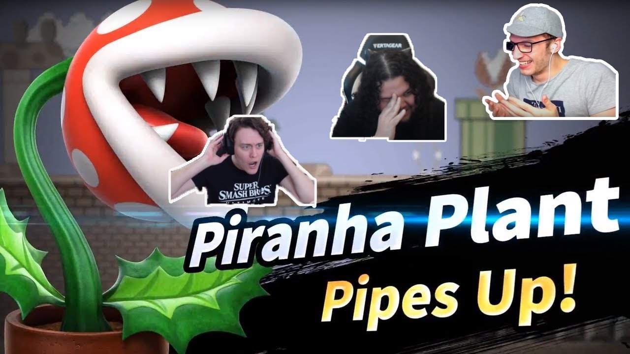Youtubers React To Piranha Plant Reveal Trailer
