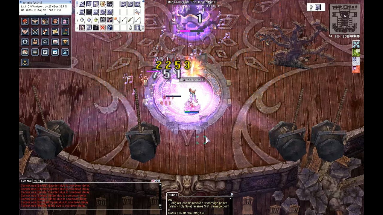 Wanderer Vs song of despair - Nightmare Ro class beta