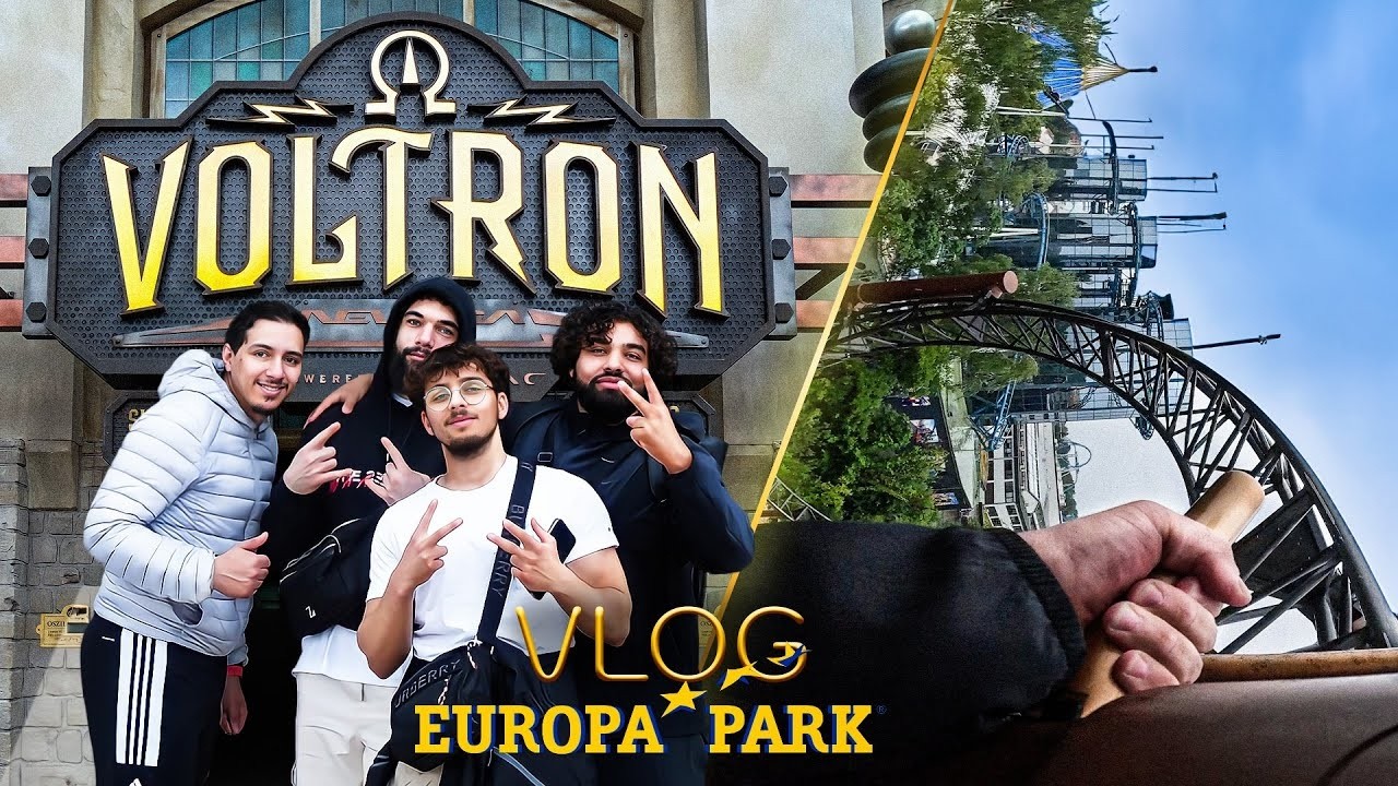 ON DÉCOUVRE LE NOUVEAU MANÈGE VOLTRON !! EUROPAPARK 🎢