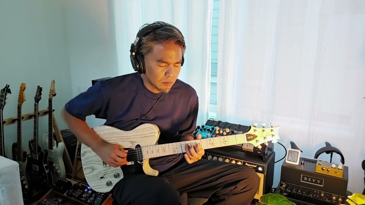 Smooth Jazz Practice | First Jam with PRS NF53 | Tone King Imperial MK2 