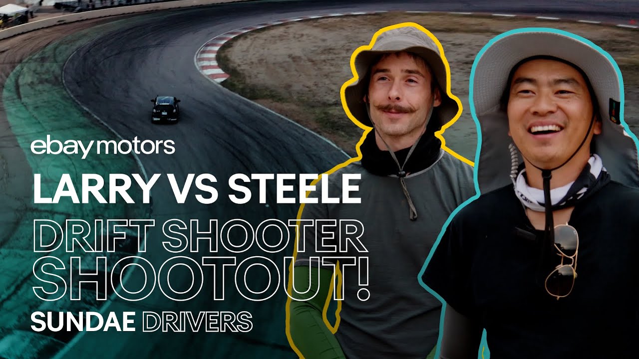 Larry Chen vs Mr. Steele. Drift shooters shootout in two Honda Fits. | Sundae Drivers | eBay Motors