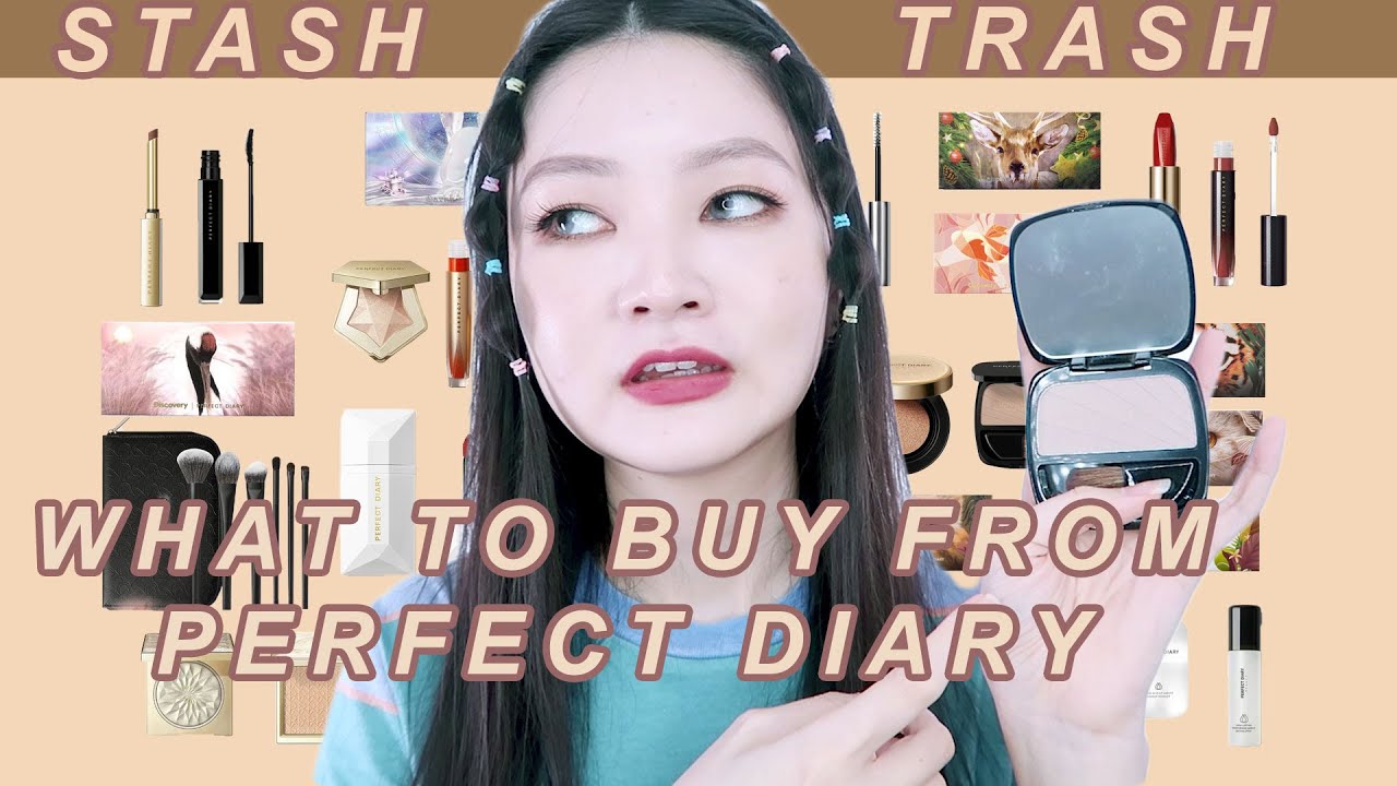 STASH/TRASH? what to buy from PERFECT DIARY (& what to not buy) // babu