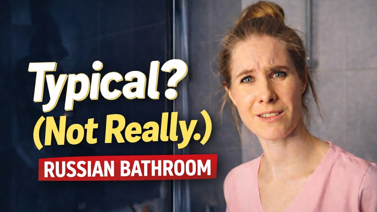 Typical (Not Really) Russian Bathroom