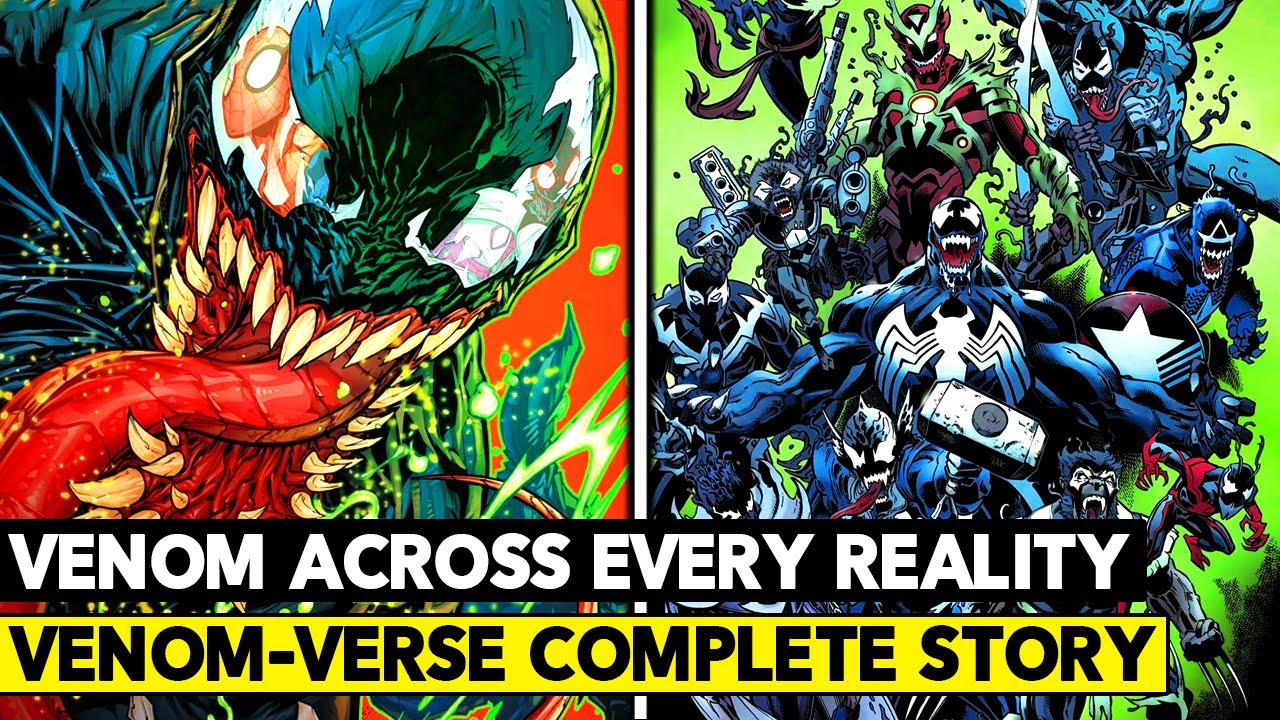 VENOM TAKES OVER THE MULTIVERSE! Venom: Across The Venom-Verse Complete Story