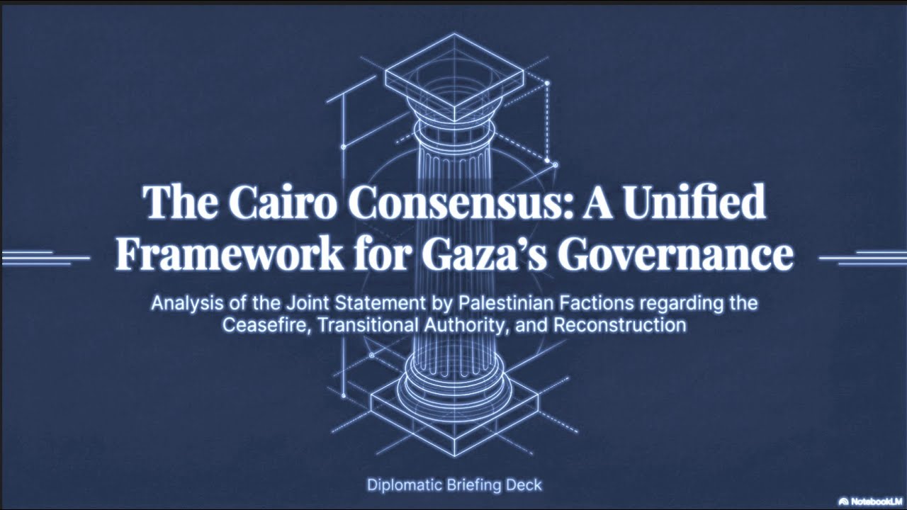NoteBookLM - POWER POINT : Cairo Consensus Analysis