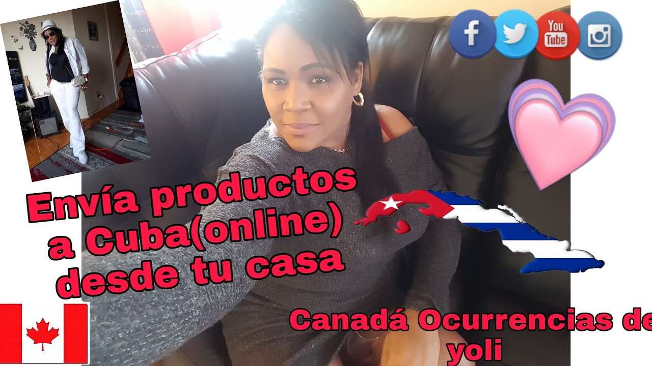 Envía productos (online)a cuba desde tu casa