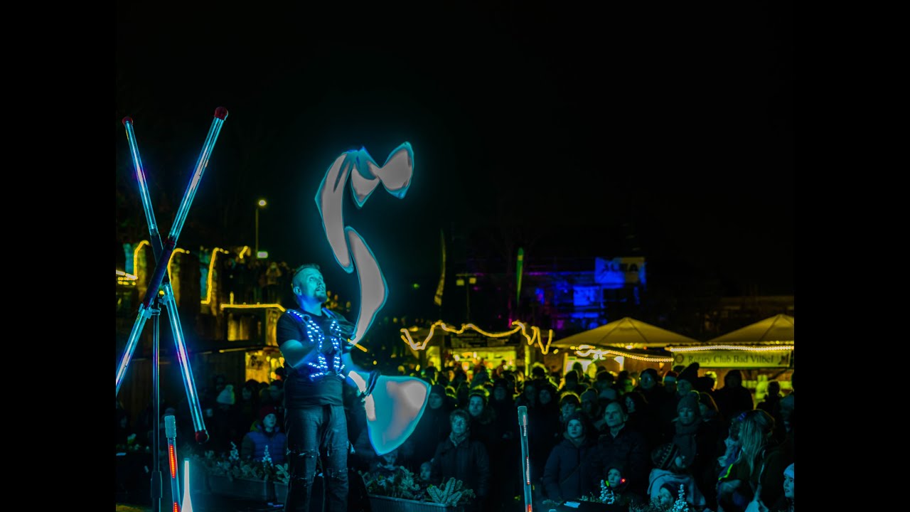 LED Show mit LED-Jonglage by Modern Juggling I Trailer