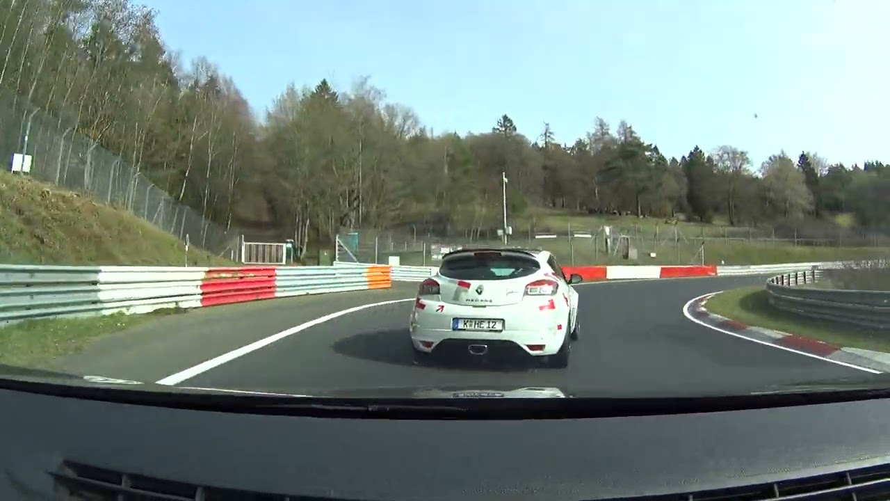Eröffnung Nordschleife  2026, Megane mit Carsten