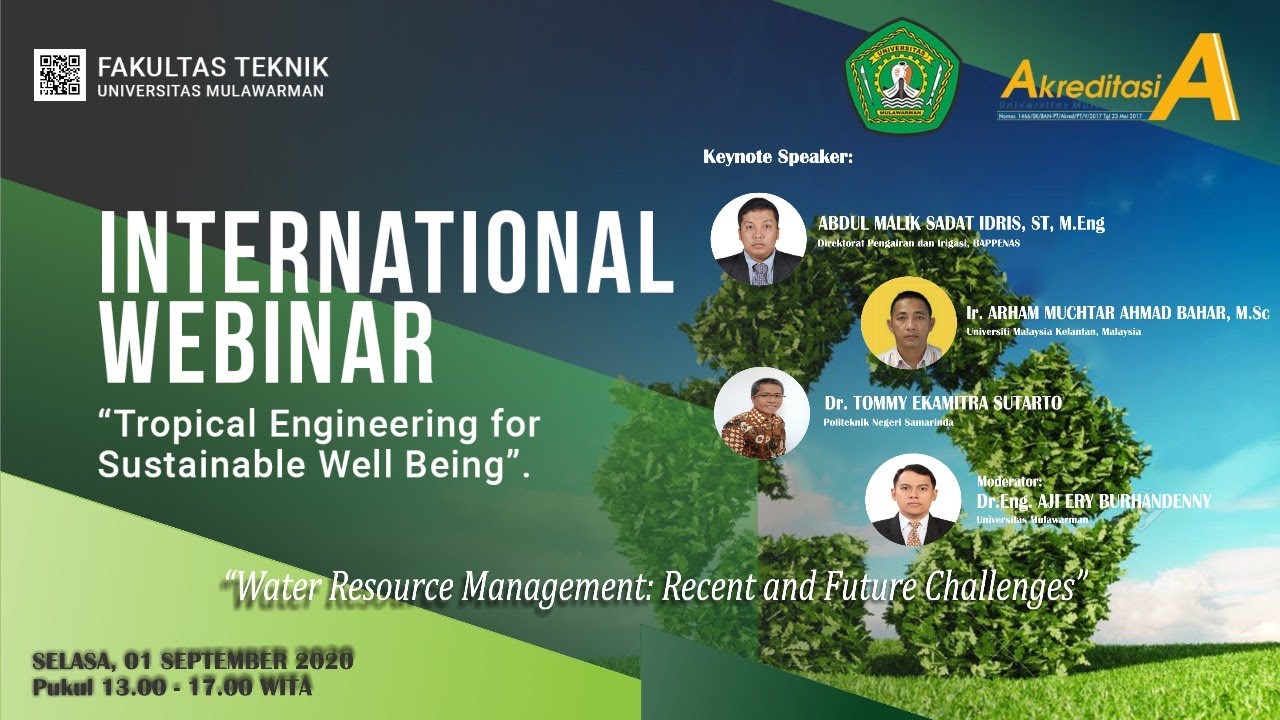 International Webinar Series #2 : Water Resource Management: Recent & Future Challenges