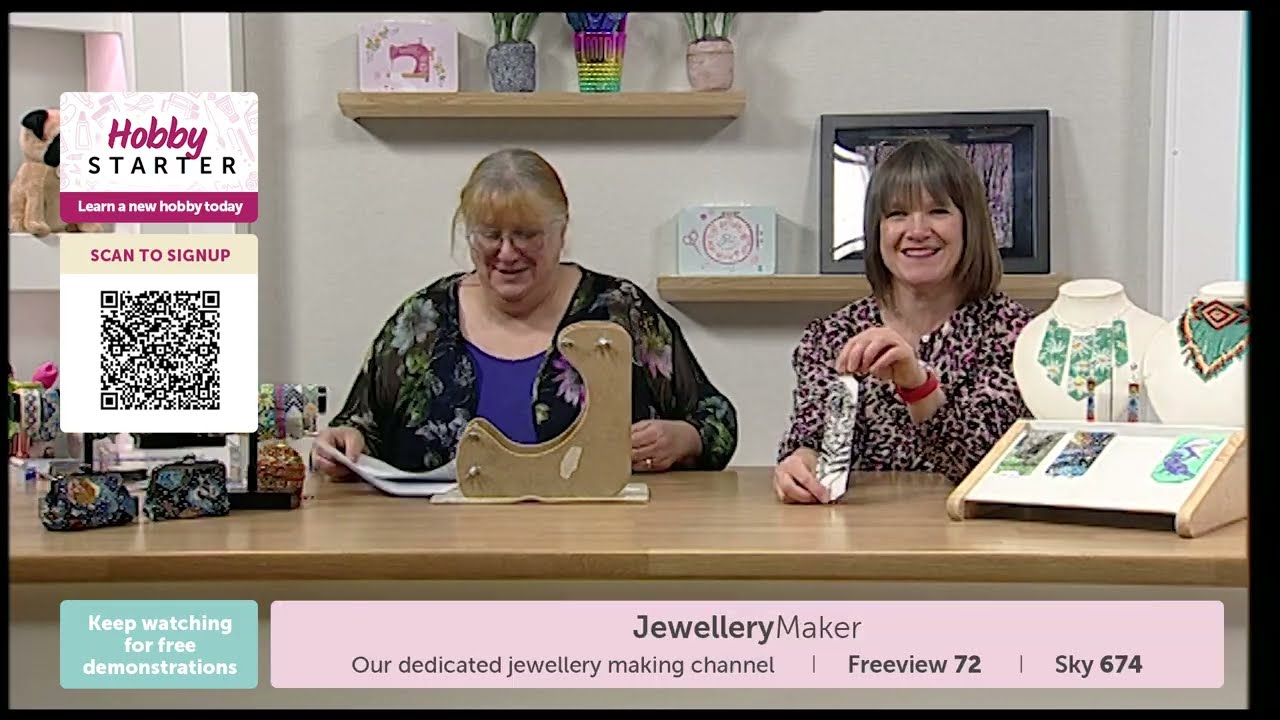 How to do Looming with Alison Tarry from JewelleryMaker | Hobby Starter