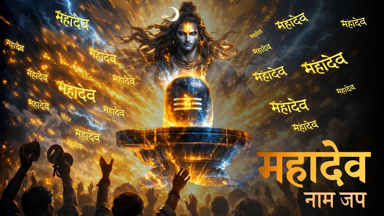 महादेव… महादेव… | Powerful Mahadev Naam Jap | Har Har Mahadev | Mahadev Chant 🔱 | Bhajan Marg