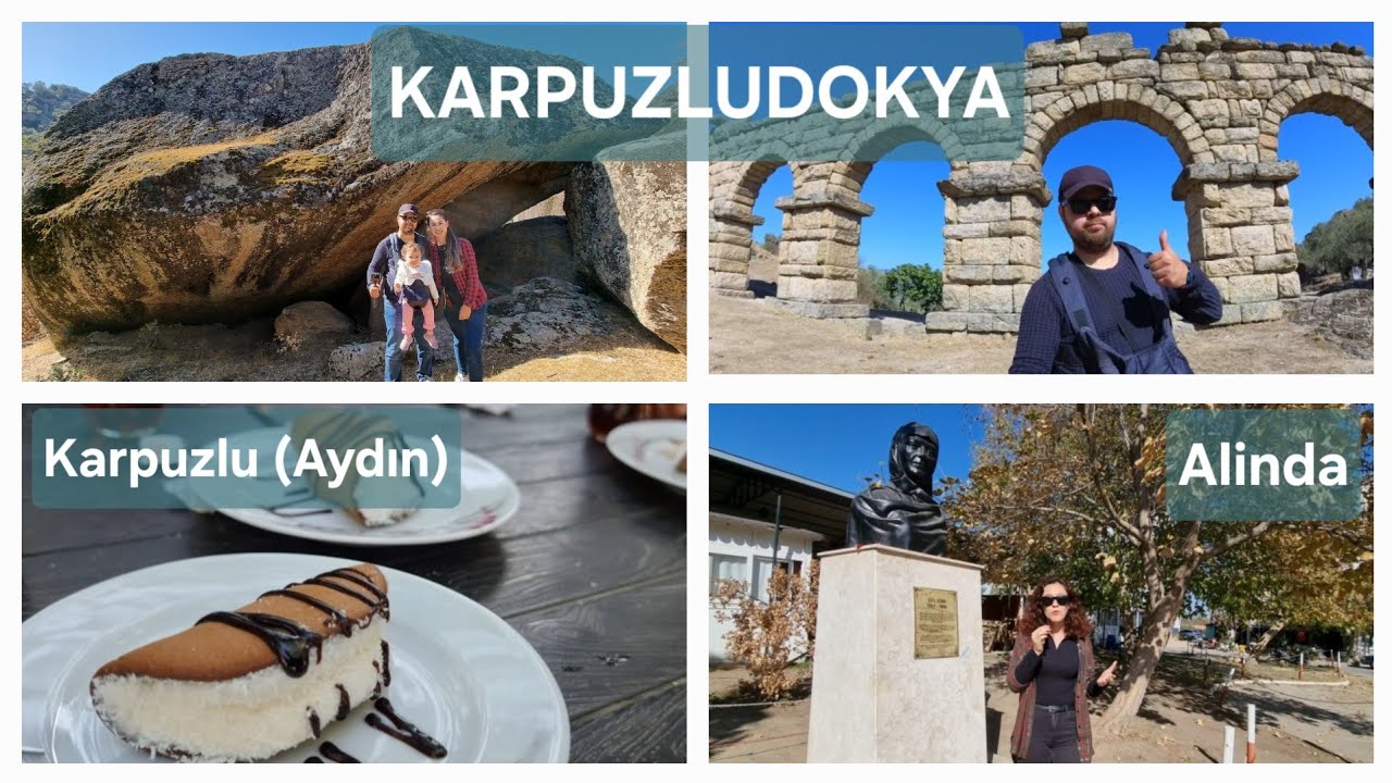 KARPUZLUDOKYA Gezisi (Aydın)/ Alinda Antik Kenti, Karpuzlu Sokakları, Gelin Bohçası, Gül Esin Hanım