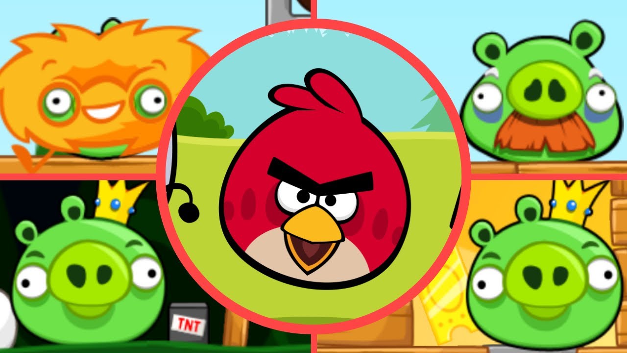 Angry Birds Brawl of the Objects - All Bosses (Luta dos Bosses)