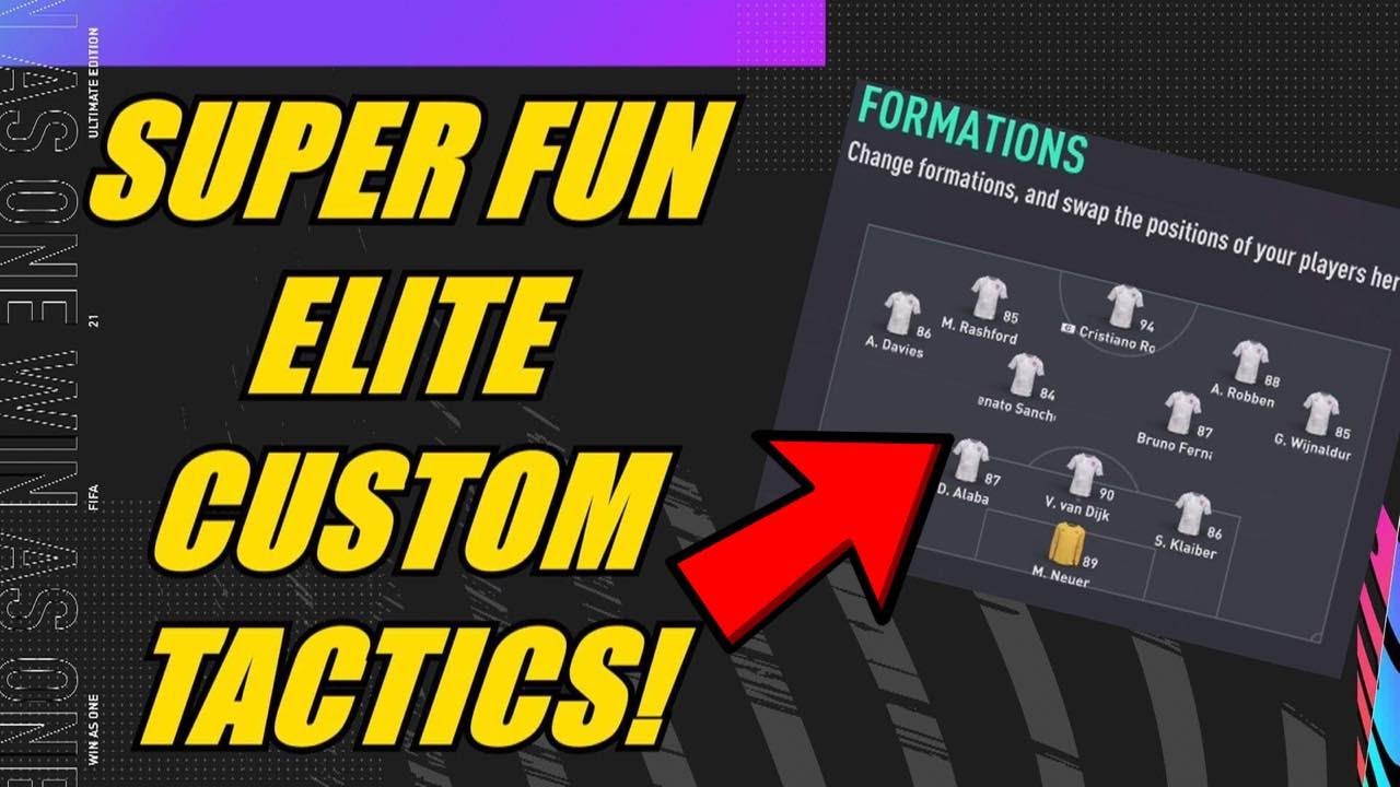 MY ELITE CUSTOM TACTICS! | FIFA 21 3-4-2-1 CUSTOM TACTICS | OBEZGAMING