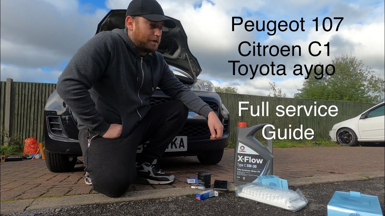 Full service Peugeot 107 / C1 / Aygo