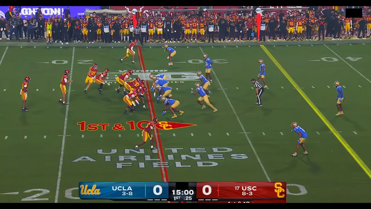 UCLA @ #17 USC, Full Condensed Game - Week 14, 2025
