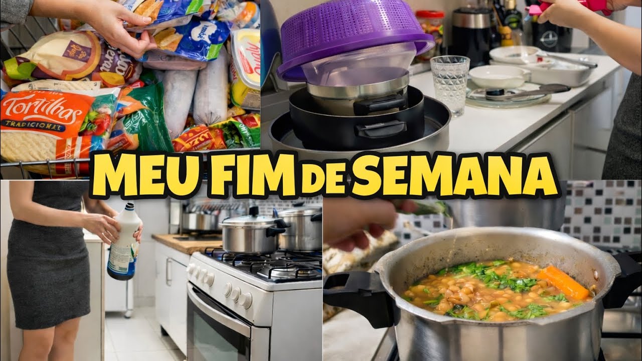 COMPRAS DO MÊS 01| LIMPEZA NA COZINHA🥰
