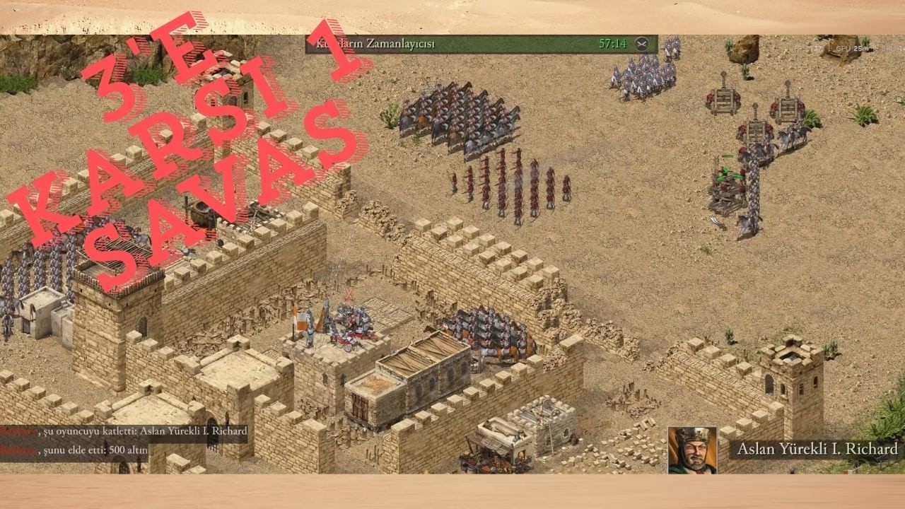 KRALLARI DİZE GETİRDİM! 👑 | Stronghold Crusader | Bölüm #9 - Kadim Rejim
