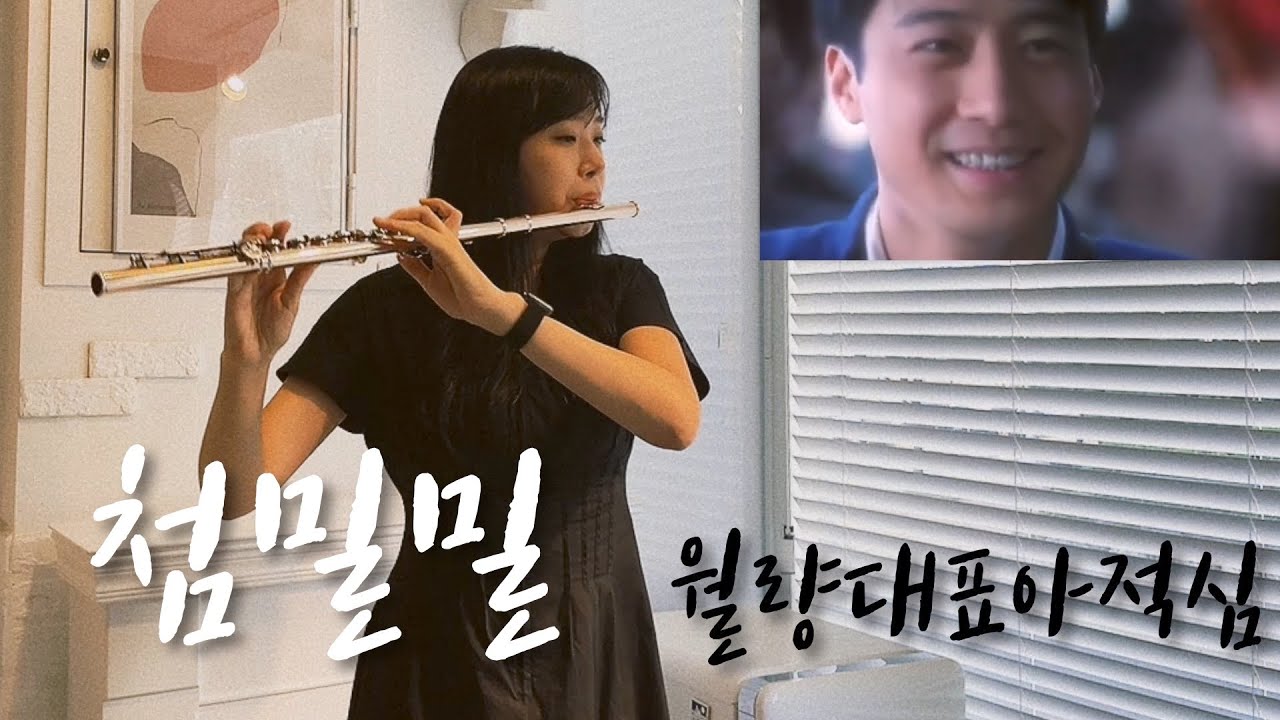 플룻(Flute)연주곡_월량대표아적심_ 月亮代表我的心_첨밀밀_등려군_鄧麗君_플루트