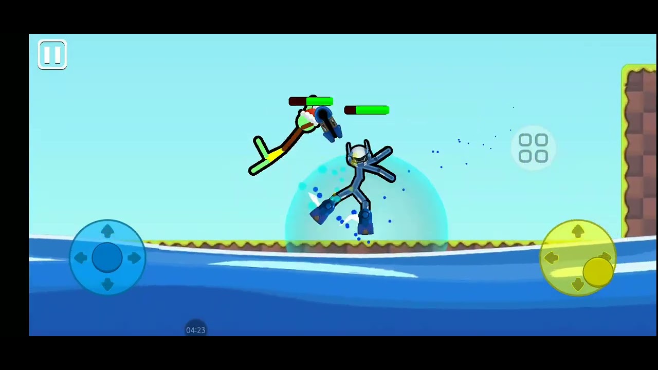 Segundo dia jogando supreme duelist stickman 