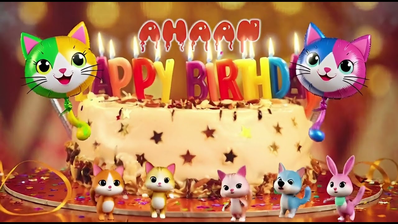 Happy birthday Ahaan... #happybirthdaysong 