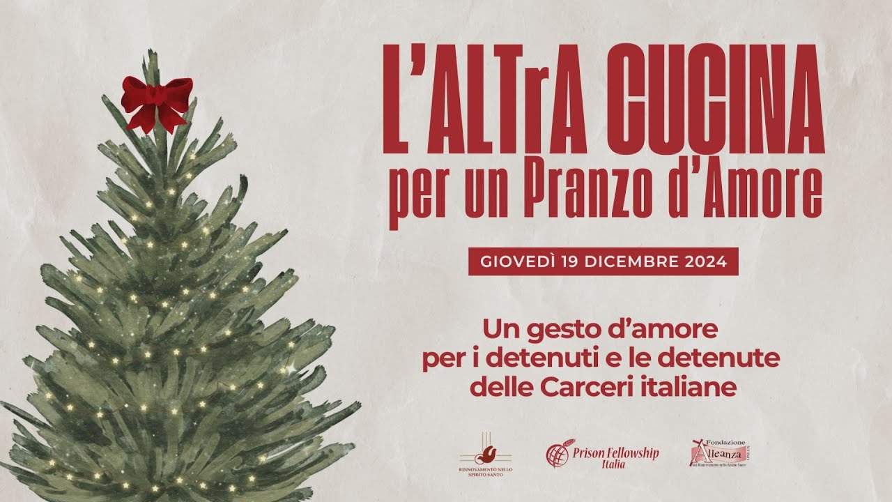 ROMA_CARCERE DI REBIBBIA L'altra Cucina   Per un pranzo d'amore 2024