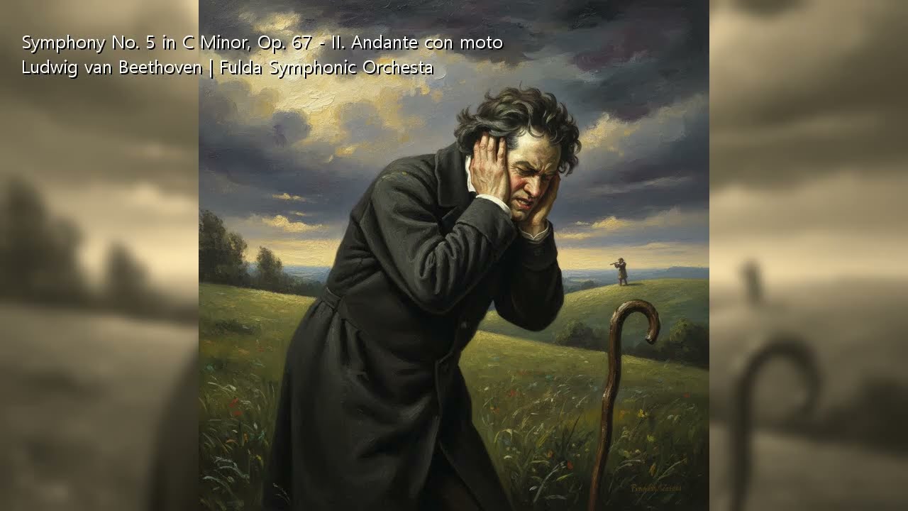 Beethoven: Symphony no. 5 in Cm, Op. 67 - II. Andante con moto 🌙🎹 Fulda Symphonic Orchesta