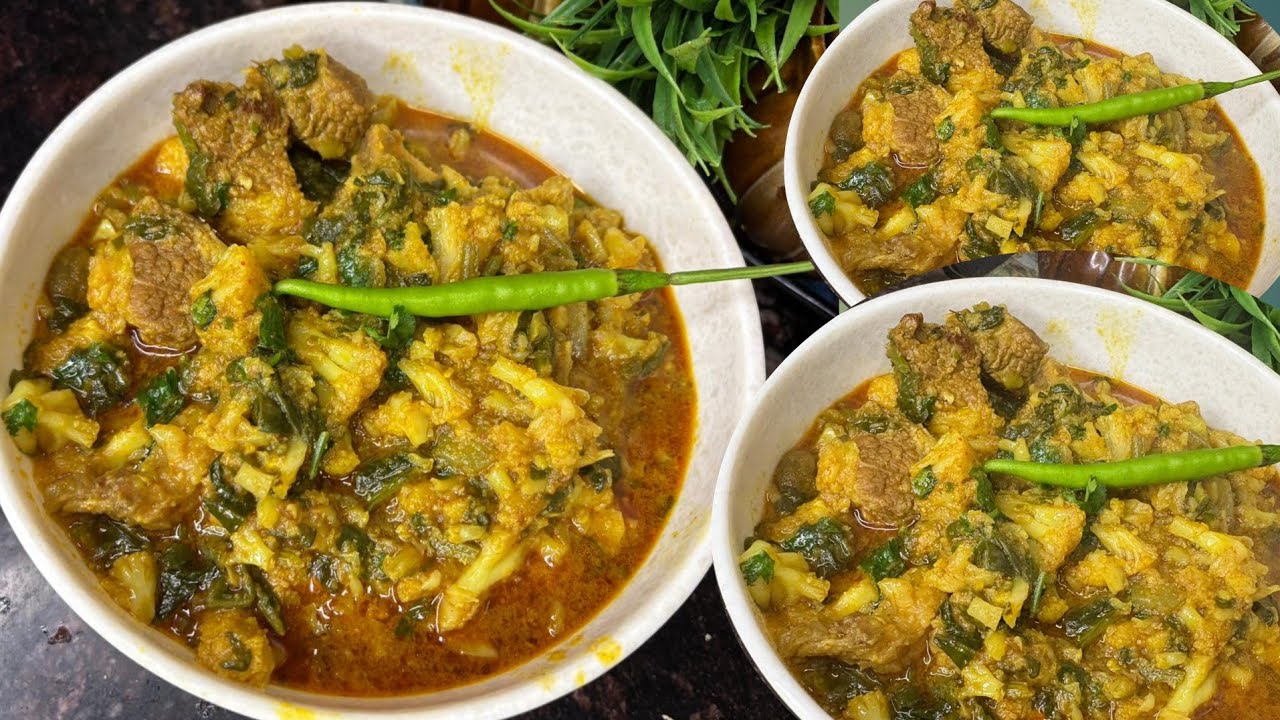 Gobhi gosht ki recipe Gobhi gosht ki sabzi गोभी गोश्त की सब्जी gobhi matar ki sabzi👍👍