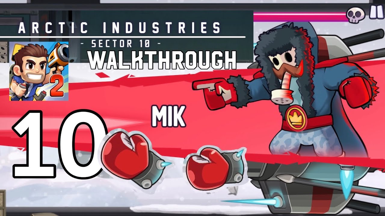 Jetpack Joyride 2: Arctic Industries SECTOR 10 walkthrough #applearcade #bossbattle