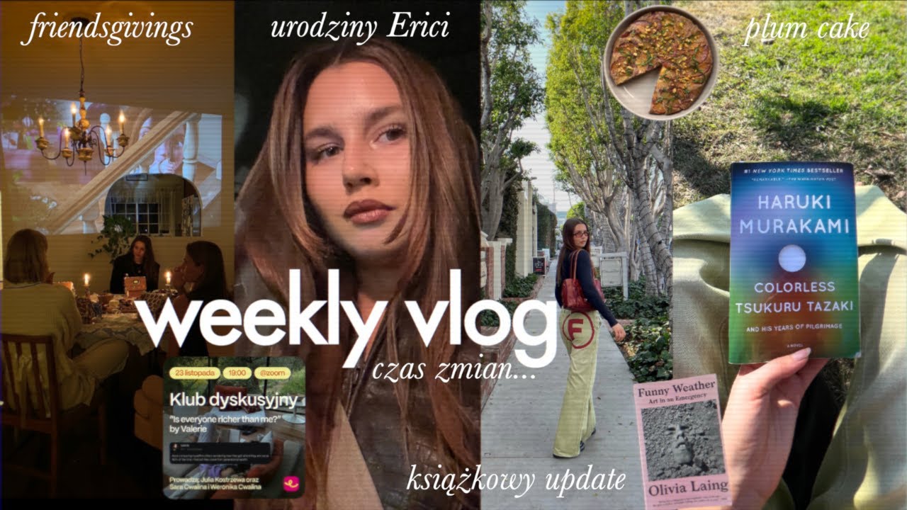 poranki w naturze, urodziny Erici, książki, szukanie pracy & mieszkania | weekly vlog