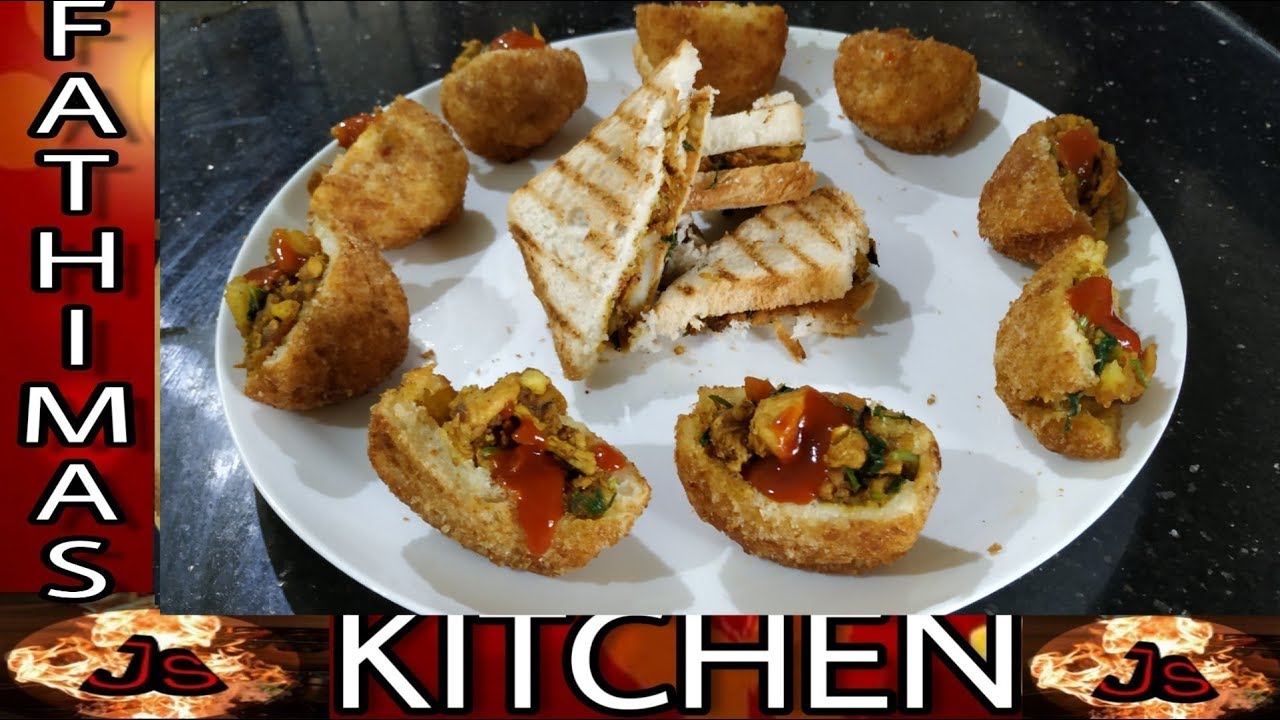 Bread pocket / chicken bread pocket in Tamil /