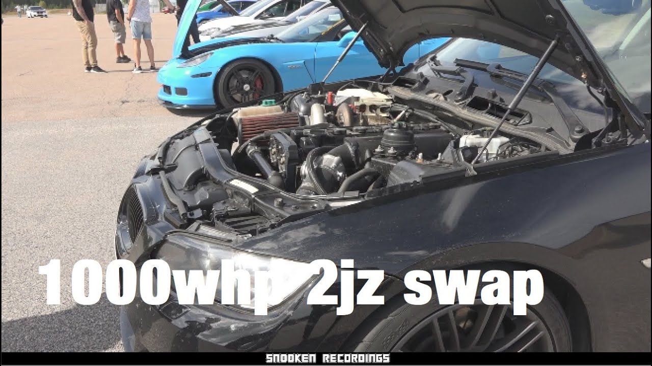 Bmw e92 1000whp 2jz swapped streetcar || 1/2 mile Races