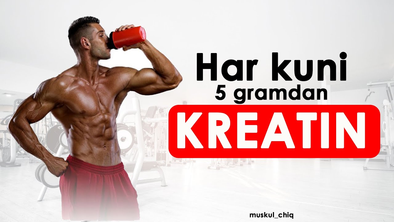Kreatindan maksimal foyda olish uchun uni qachon ichish kerak...