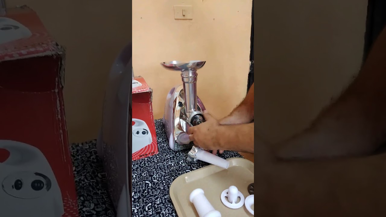 Solución sencilla para la embutidora eléctrica