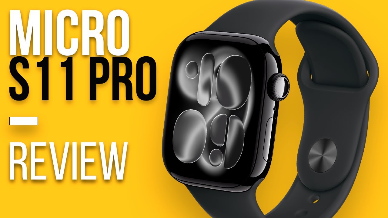 Smartwatch MICROWEAR S11 PRO - Review - RESPONDE WHATSAPP e MEMÓRIA p/ MÚSICAS! Vale a pena? É bom?