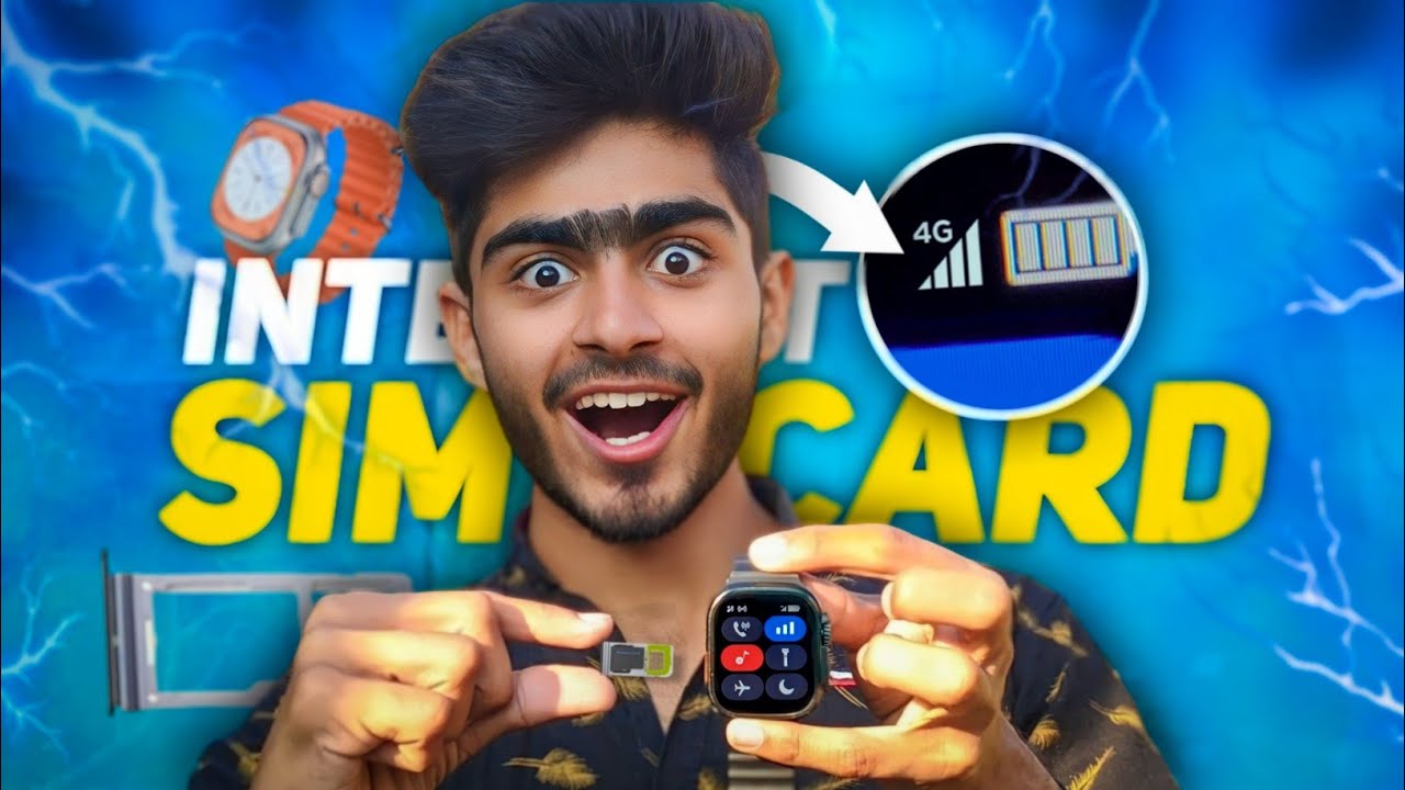 How To Insert Sim Card In T800/T900 Ultra Smart Watch 2024 🔥💯 | Sim Card In T800 Ultra | You Look