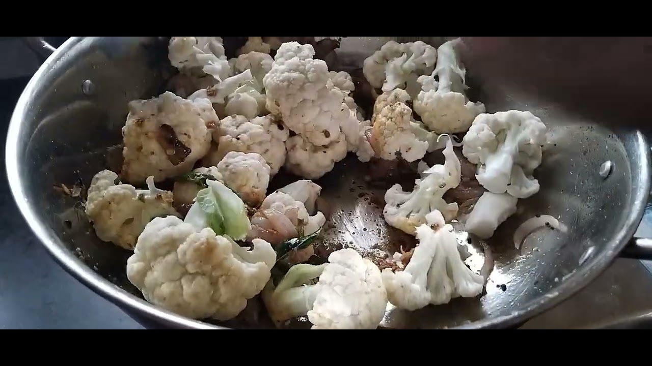 #How to prepare cauliflower recepie cooking yela cheyyali ?🤔కాలీఫ్లవర్ మసల కూర ఏల చెయాలి🤔🤔