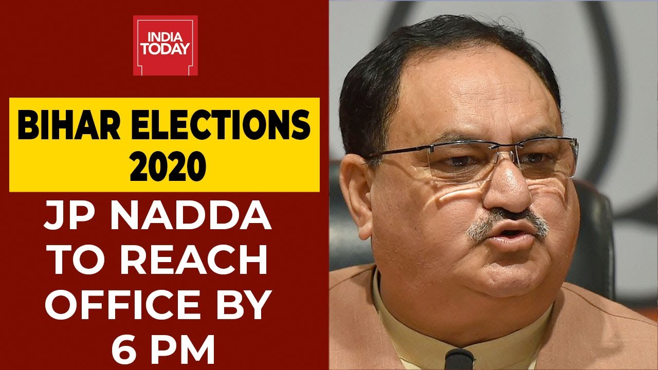 Bihar Election Results 2020: BJP President JP Nadda To Reach BJP Head Office At 6 PM