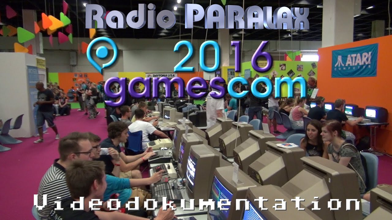 Gamescom 2016 - Sonderausstellung: Retro Gaming - Die Radio PARALAX Videodokumentation