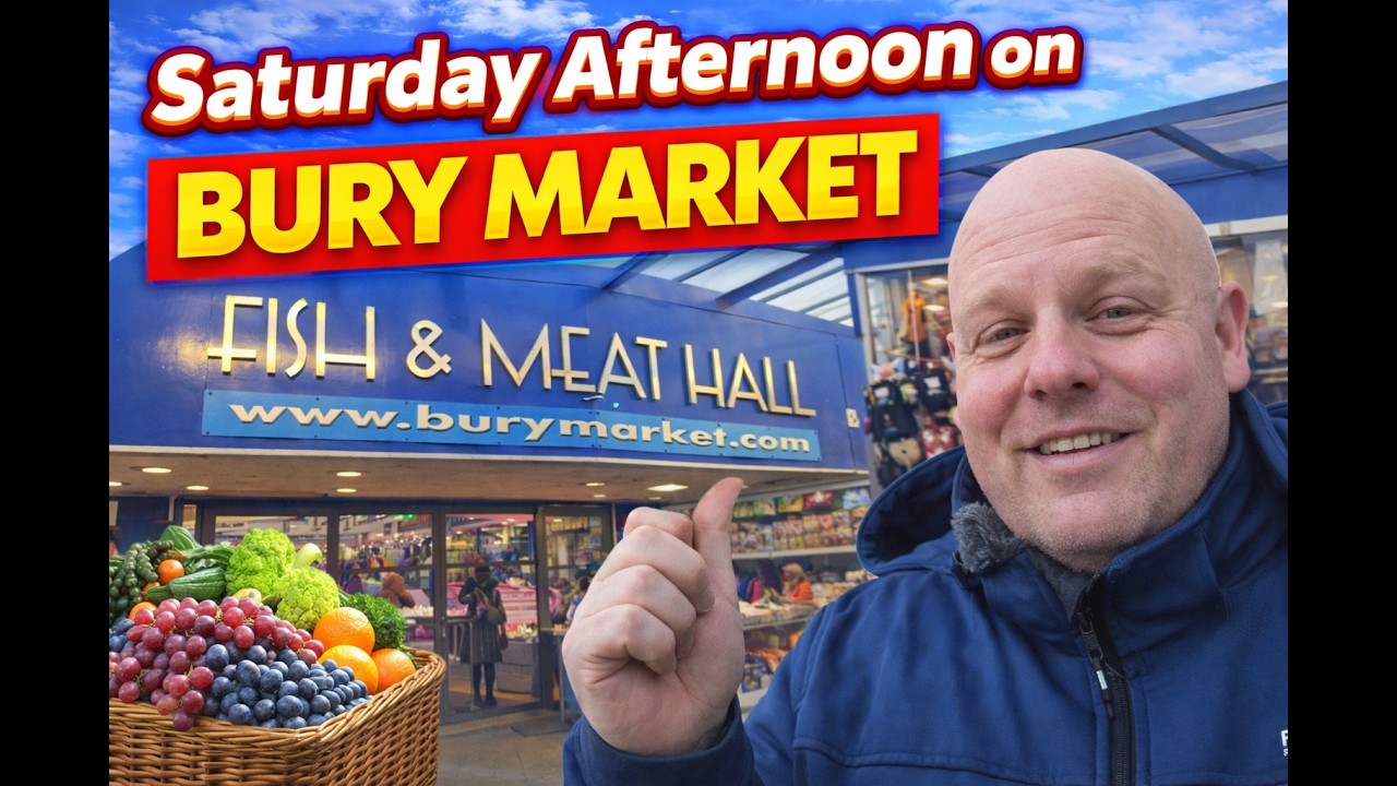 A walk around Bury Market.
