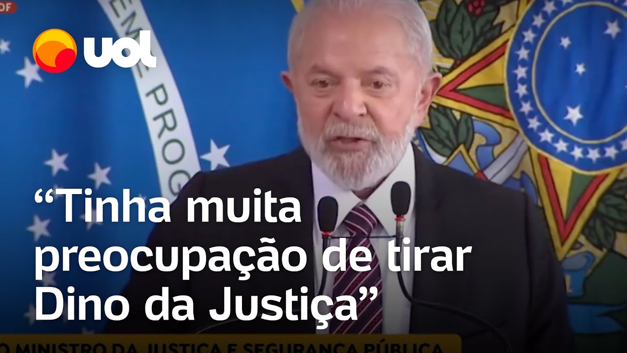 Lula diz que tinha preocupa&ccedil;&atilde;o em tirar Dino da Justi&ccedil;a: 'Ajudava na pol&iacute;tica'