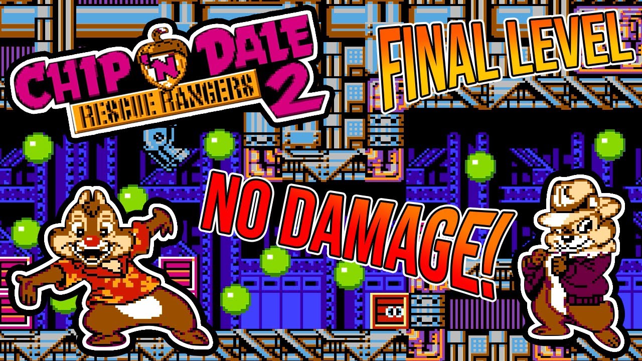 Chip and Dale 2 (NES) | Final Level (Full Game) | Walkthrough / Playthrough / Gameplay