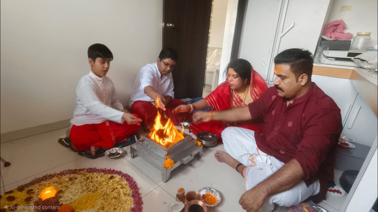 महाशिवरात्रि रुद्राभिषेक पूजा की झलक 