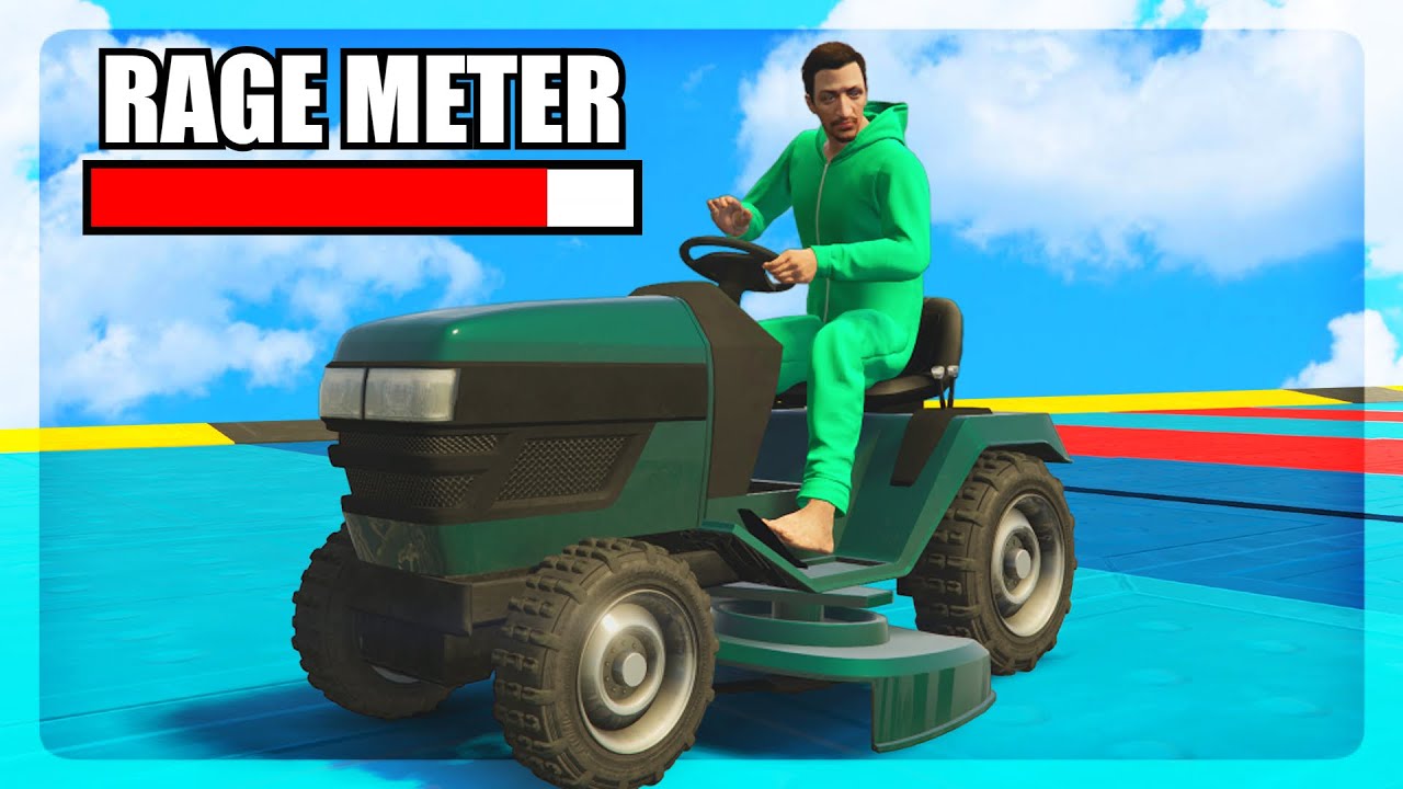 GTA 5 Races but everyone is mad...