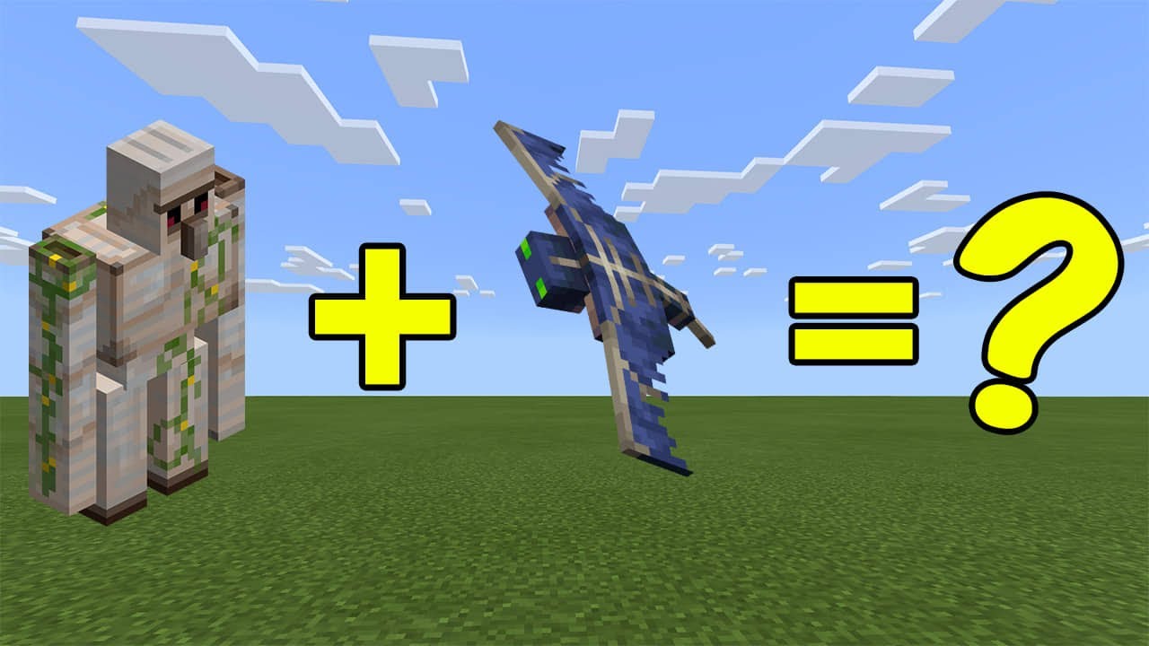 I Combined an Iron Golem and a Phantom in Minecraft - Here's What Happened